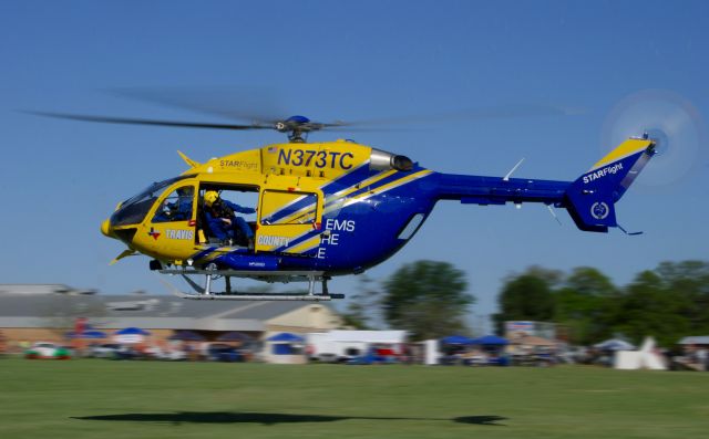 KAWASAKI EC-145 (N373TC) - Travis County Star Flight landing (Joe Fernandez Imaging)