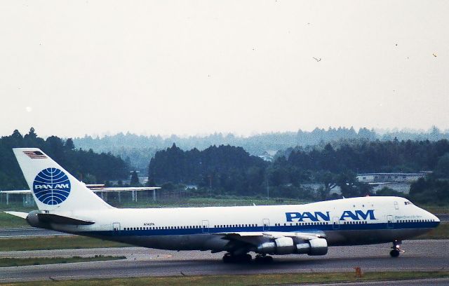 BOEING 747-100 (N748PA) - This is the picture taken before about 30 years, but a photo date isnt recording a photo date then, and is unclear.br /"Clipper Crest of the Wave"