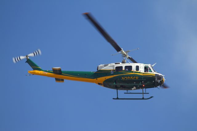 N205CE — - SCE Bell 205 departing CNO