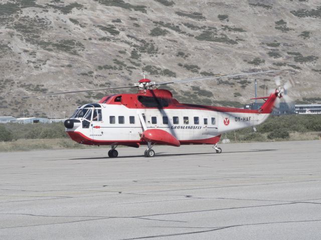 Sikorsky S-76 (OY-HAF) - 5 JUL 2016.