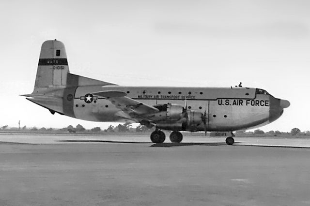 51-0151 — - Douglas C-124A later converted to a "C" Globemaster II USAF 0-10151, photographed RAAF East Sale (YMES)