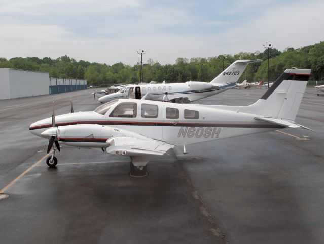 Beechcraft Baron (58) (N60SH) - Pressurized Beechcraft Baron.