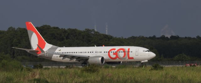 Boeing 737-800 (PR-XMG) - 7/30/23 landing Rwy 35R and turning on to November