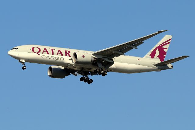 Boeing 777 (A7-BFH) - 'Qatari 8183' arriving from Zaragoza, Spain