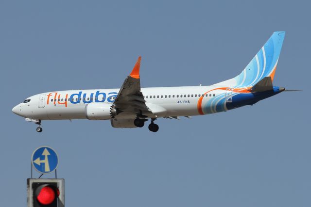 Boeing 737-800 (A6-FKS) - 20/09/2024:br /Flight DXB > TLV, final to runway 21.