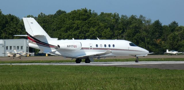 Cessna Citation Latitude (N917QS) - Heading for a departure is this brand new Cessna 680A Citation Latitude in the Summer of 2023.