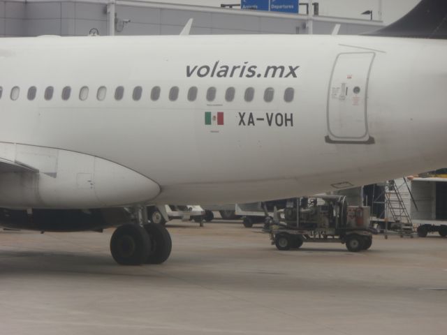 Airbus A319 (XA-VOH) - Taken through window on SWA Flight 200 BWI to MDW after landing at MDW.