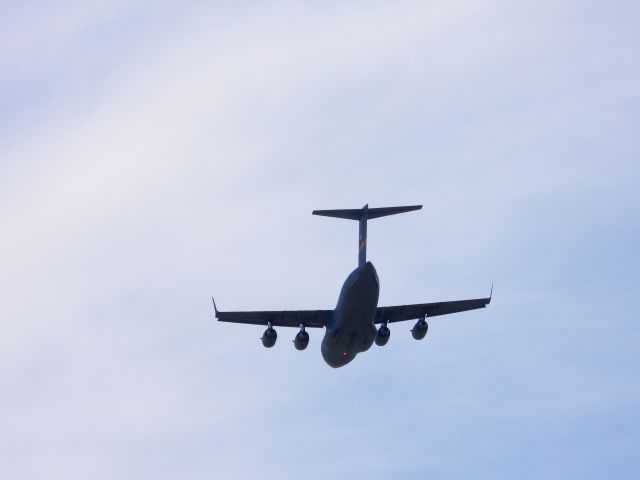 Boeing Globemaster III (96-0008) - CADDO82br /MAKING HIS FINI FLIGHT OVER Baxter Springs Kansas. br /08/19/22
