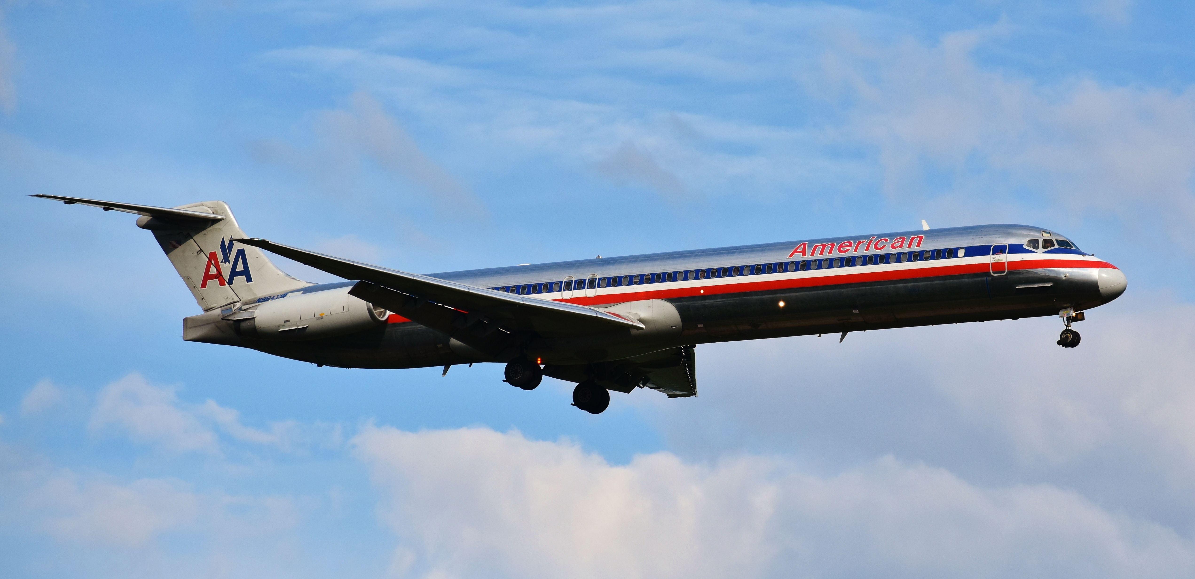 McDonnell Douglas MD-83 (N984TW) - Here she is in her glory - the last MD-80 ever built.  I had the privilege of flying on this bird back in 2017.  Fitting that I should see her on the day of the announcements of the last Mad Dog flights at American.  Long live the Mad Dog.  From 6/25/19.