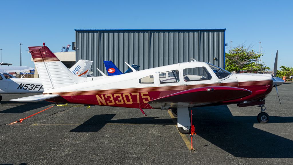 Piper Cherokee Arrow (N33075) - Resting for a long trip