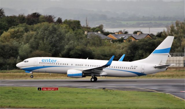 Boeing 737-800 (SP-ESF) - enter air b737-8as sp-esf dep shannon 24/9/19.