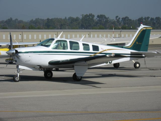 Beechcraft 35 Bonanza (N4069S) - Parked at Fullerton
