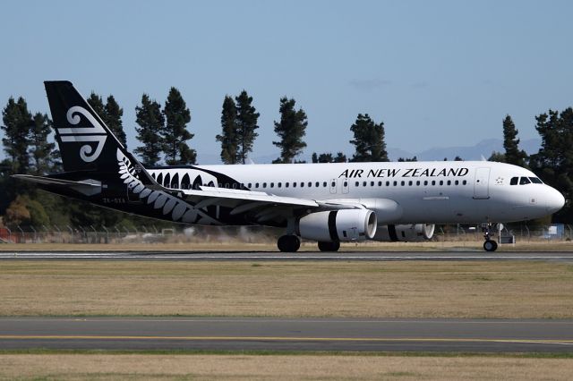 Airbus A320 (ZK-OXA) - on 12 March 2019