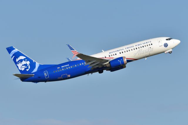 Boeing 737-800 (N570AS) - 23-R 07-21-23