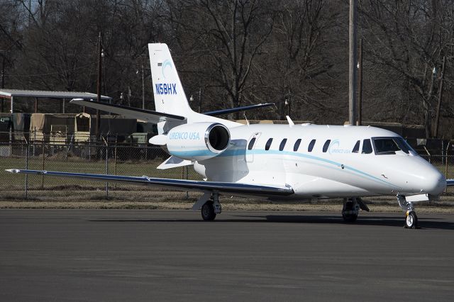 Cessna Citation Excel/XLS (N58HX) - Another angle of 58HX. -January 2014