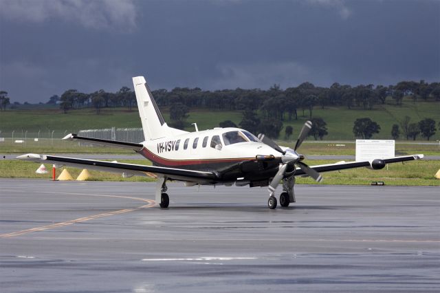 Socata TBM-700 (VH-VSV) - Cirrus Australia (VH-VSV) Socata TBM-700 at Wagga Wagga Airport.