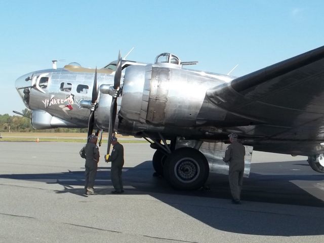 L485829Y — - "Yankee Lady" at Concord Regional Airport, 10-26-2011.