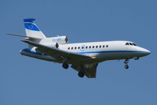 Dassault Falcon 900 (CS-DPF) - 07/06/2013br /Landing 07