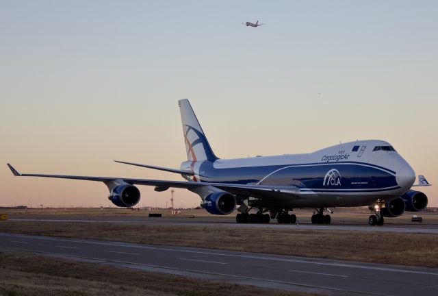 Boeing 747-400 (G-CLBA) - Arriving to DFW (please view in "full" for highest image quality) 