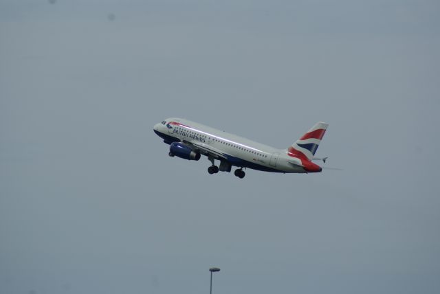 — — - start op Kaagbaan, Schiphol