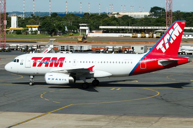 Airbus A319 (PT-TME)