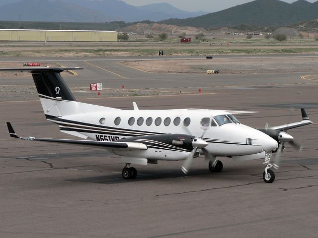 Beechcraft Super King Air 300 (N551VB) - Feb. 3, 2008