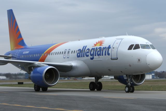 Airbus A320 (N259NV) - Arrived from Orlando-Sanford 11/21/2020