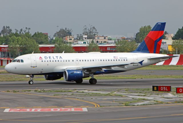 Airbus A319 (N355NB) - Delta Air Lines / Airbus A319-114 / MSN 1839 / N355NB / MMMX 07/2020