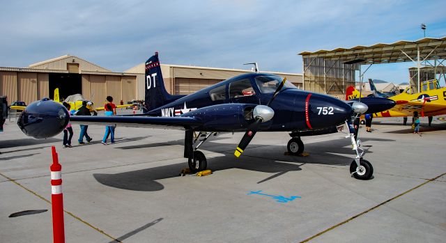 Cessna 310 (N752DT) - N752DT  1958 Cessna 310B C/N 35752 - Las Vegas - Nellis AFB (LSV / KLSV)br /Aviation Nation 2016 Air Showbr /USA - Nevada, November 12, 2016br /Photo: TDelCoro