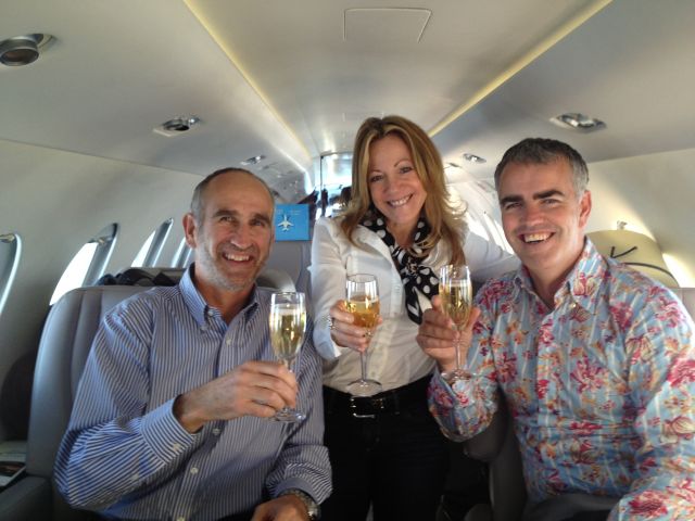 Dassault Falcon 20 (N752JC) - First big deal signed on the Falcon 50!