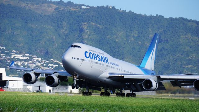 Boeing 747-400 (F-GTUI) - Roland Garros Airport