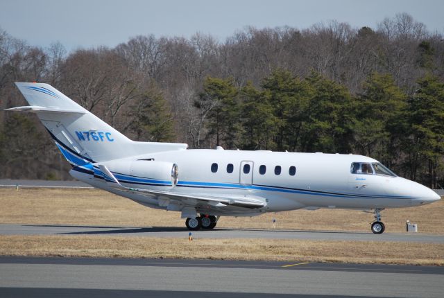 Hawker Siddeley HS-125-400 (N76FC) - AVN AIR LLC at KJQF - 2/15/11