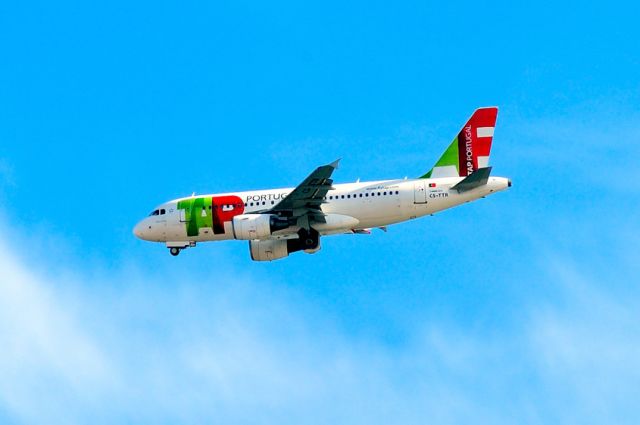 Airbus A319 (CS-TTR) - Lowering Gear to Land at Funchal Int., 2010