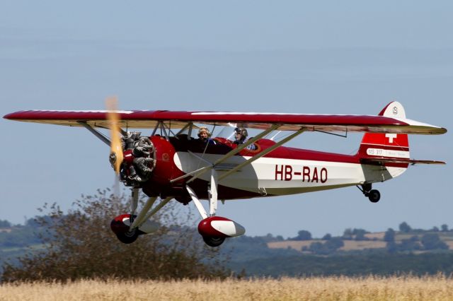 MORANE-SAULNIER MS-317 (HB-RAO) - Morane Saulnier MS-317