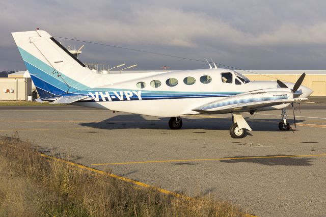 Cessna 421 (VH-VPY) - Cessna 421C Golden Eagle (VH-VPY) at Wagga Wagga Airport.