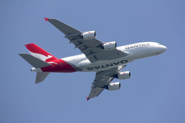 VH-OQD — - Airbus A380-842. br /Fly pass over the Sydney Harbour, Australia day 26 January 2019.