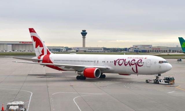 C-FJZK — - Air Canada Rouge Boeing 767-3Q8ER C-FJZK in Toronto 