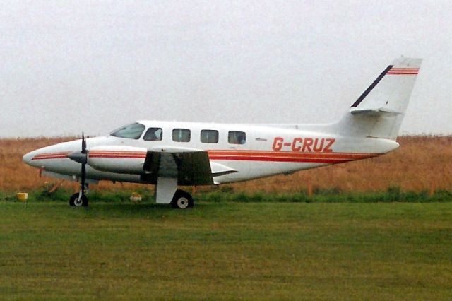 Cessna T303 Crusader (G-CRUZ) - Seen here in Jul-94.