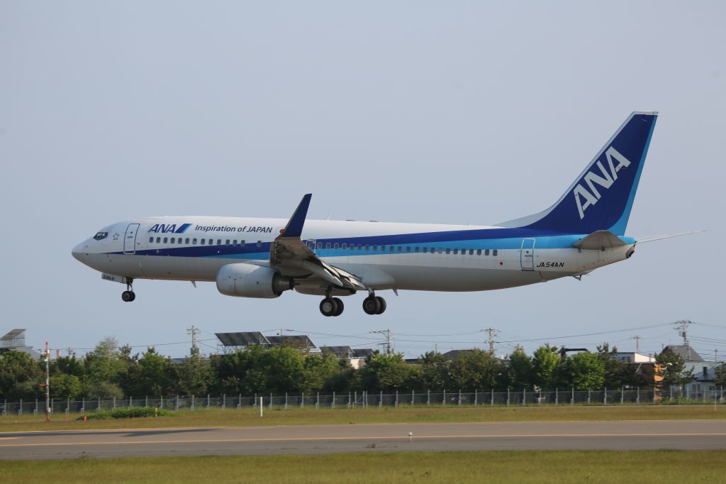 Boeing 737-800 (JA54AN) - 28 May 2015:KIX-HKD.