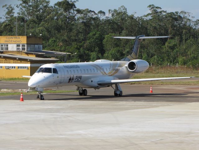 Embraer ERJ-145 (PR-PSK) - Embraer ERJ-145LU (cn 145387) Criciúma - Forquilhinha (CCM / SBCM), Brazil