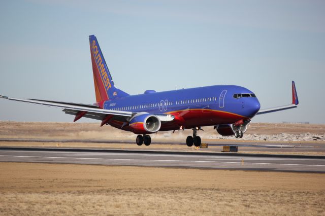 Boeing 737-800 (N8324A) - New 737-800 for Southwest.