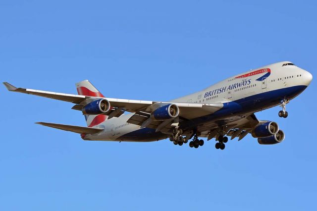 Boeing 747-400 (G-CIVU) - British Airways Boeing 747-436 G-CIVU at Phoenix Sky Harbor on June 30, 2018. 