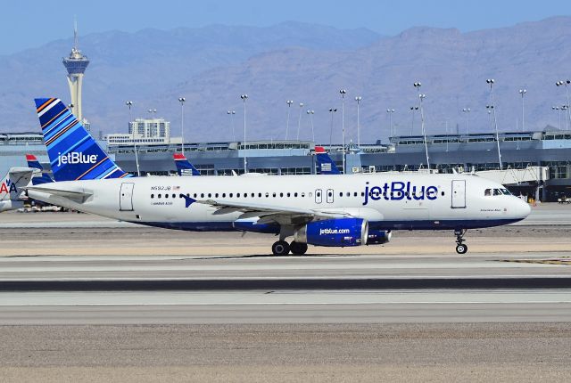 Airbus A320 (N592JB) - JetBlue Airways Airbus A320-232 N592JB (cn 2259) "American Blue"br /br /Las Vegas - McCarran International (LAS / KLAS)br /USA - Nevada, September 19, 2013br /Photo: Tomás Del Coro