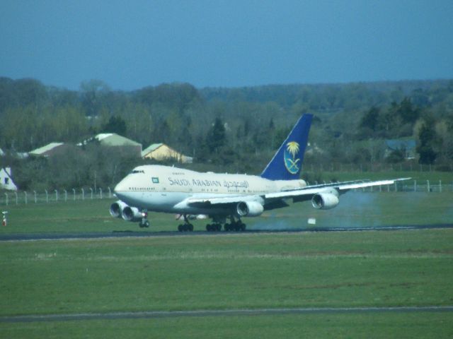 Boeing 747-200 (HZ-AIJ) - HZ-AIJ B747SP-68 CN 22750/560  ARR EINN 11-04-2008