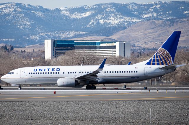 Boeing 737-800 (N26226) - UAL2141 - DEN to RNO - 29 Dec, 2020