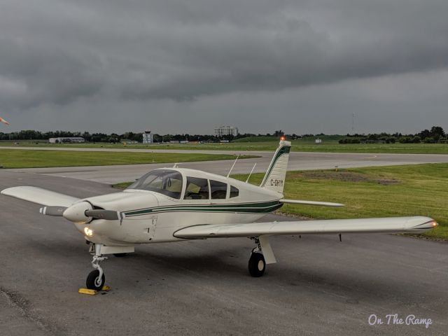 Piper Cherokee Arrow (C-GHYM) - Evening showcase at Enterprise Airlines FBO in 2019.