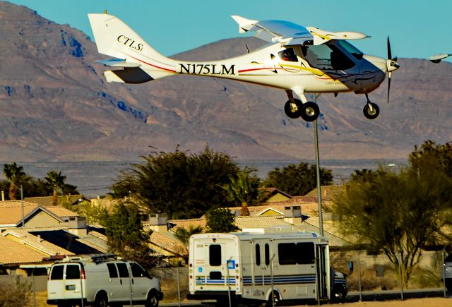 FLIGHT DESIGN CT (N175LM) - N175LM 2012 FLIGHT DESIG GMBH CTLS s/n F-12-03-10 Light Sport/Acrobatic - North Las Vegas Airport (IATA: VGT, ICAO: KVGT, FAA LID: VGT) March 5, 2018br /Photo: Tomás Del Coro
