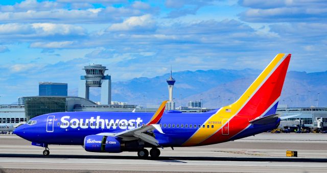 Boeing 737-700 (N7889A) - N7889A Southwest Airlines Boeing 737-79L s/n 34023 - Las Vegas - McCarran International (LAS / KLAS)br /USA - Nevada,  April 5, 2019br /Photo: TDelCoro