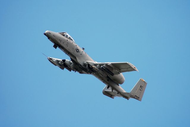 Fairchild-Republic Thunderbolt 2 (78-0951) - A-10 taking off at Whiteman AFB.