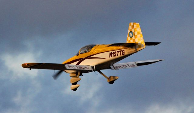 Vans RV-7 (N127TG) - N127TG lines up for runway 31 at Falcon Field-Peachtree City, Ga.